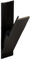 XAoSCd Porta Scopino da Incasso, Nicchia Doccia in Acciaio Inox 304, Nicchia per Bagno Invisibile Design Clubs per Ristrutturazione Bagni Hotel,BIDHCKQ49032-Black-11.8x44.8x12.5cm