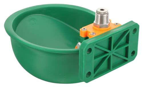 Homoyoyo Bebedero Automático para Ganado Plástico, Tazón Dispensador Agua para Vacas y Ovejas, Suministro Estable al Aire Libre, Contenedor Agua Profesional Agrícola