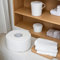 Mini-Jumbo Toilettenpapier | 12 Rollen | Zellstoff | 2-lagig | 900 Abrisse pro Rolle | geprägt + perforiert |160 m/Rolle |