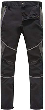 Pantalon de randonnée imperméable pour homme - Pantalon de marche pour homme UK de plein air respirant imperméable avec poches zippées, pantalon de vélo imperméable pour homme, pantalon de marche
