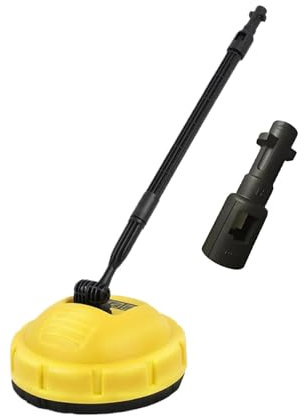 Pulitore per superfici ad alta pressione serie K, accessorio patio con ugello rotante, manico lungo, spazzola rotante per strada, auto, cortile, casa