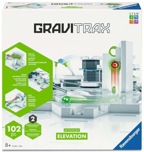 Ravensburger - Gravitrax - Starter Set 102 pièces - Circuit de Billes - Jeu de Construction créatif - Dès 8 Ans - 12020011
