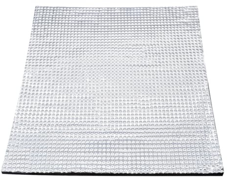 HIAKDOFT Alfombrilla Aislante para Loros Mini Película Reflectante Plateada, Tapete Térmico 43x29 Cm para Invierno, Esterilla Autocalentable para Mascotas Pequeñas, Suministros