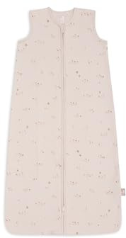 Jollein Saco de Dormir para bebé Jersey – 110 cm – Pretty Picnic – 100% algodón – 0,5 TOG – Saco de Dormir de Verano para bebé – con Cremallera – Certificado Oeko-Tex