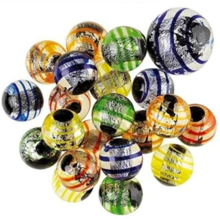 Kimplay- Lot de 20+1 Billes, Œil De Dragon, 3 ans to 99 ans, 9072, Taille unique