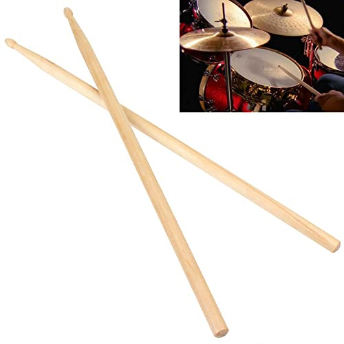 Origlam Maple Drum Sticks - 5A Classic Wood Tip Drumsticks for Students & Adults