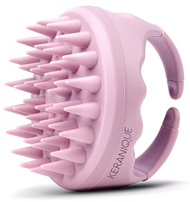Keranique Scalp Therapy Manual Massager Hair Growth Stimulator for Dry or Wet Hair