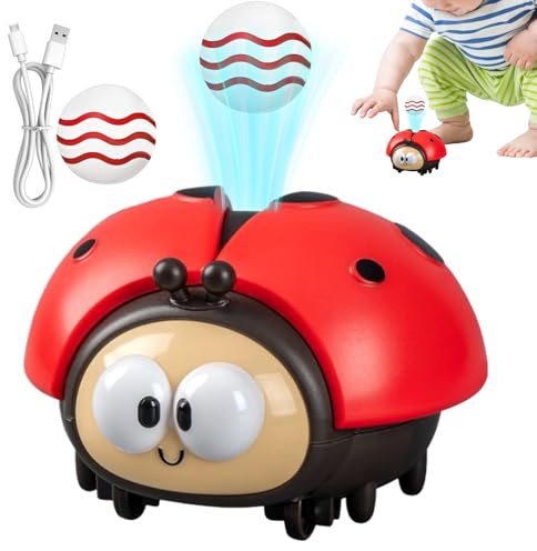 Tktouci Juguete de Bola Flotante Eléctrica para Niños - Set Educativo Preescolar De Mariquita,Juguete Interactivo de Aprendizaje con Carga USB para Educación en Casa, Tutoría, Cumpleaños, Viajes y