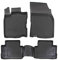 J&J AUTOMOTIVE | 3D Design Gummimatten Gummifußmatten Für Qashqai J11 2014-2021, Schwarz, Anti-Rutsch, Ohne Geruch, Allwetter, Rand 3cm, 4-Teilig