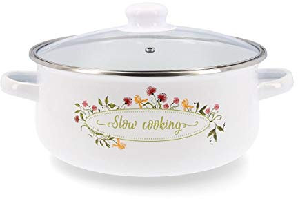 Quid Memory Cacerola Acero Esmaltado 24cm Multicolor