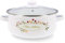 Quid Memory Cacerola Acero Esmaltado 24cm - 570cl Acero Carbonatado Apto Vitrocerámica Apto Eléctrico Antiadherente