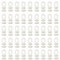 DCQQ 100 Pcs Deslizador de Riel Gancho de Cortina Deslizador de Riel de Cortina Ganchos Deslizantes de Cortina para Cortina Clips de Cortina Ganchos para Cortinas Ventana Cortinas Ducha