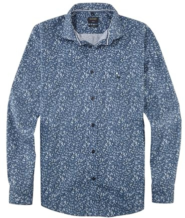 OLYMP Oxfort 059 Casual Men's Long-Sleeved Shirt 22.01 Kent Collar