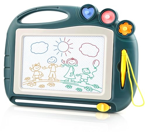 Daisiki Magnetic Drawing Board for Boys Girls, Drawing Board, Birthday Easter Christmas Hallowee Toy Gifts for Boys and Girls