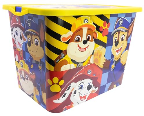 Stor Aufbewahrungsbox mit Klickverschluss, 23 Liter, Paw Patrol
