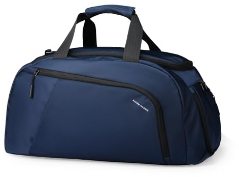 MARK RYDEN Resväska, lätt bagageväska, handbagage för stadstransport, blå, 48 x 25 x 24 cm