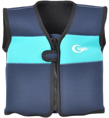 Gilet de sauvetage pour bébé 1 pièce pour tout-petits enfants de 1 à 7 ans, parfait pour la piscine, la plage, les activités aquatiques en plein air, maillot de bain d'été confortable 146 152, Marine