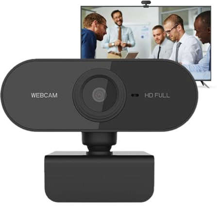 Datorkamera - Webbkamera för stationär dator, skydd av massiva | hartstillbehör | för 360 justerbar USB-webbkamera 720P med mikrofon integritetsskydd förare gratis bärbar dator-PC-streaming