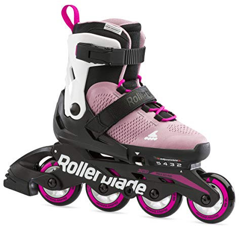 Rollerblade Mädchen MICROBLADE G Inline-Skate, PINK/Weiss, 230