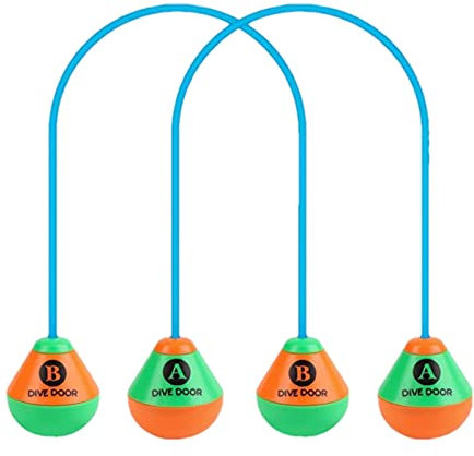 Jimtuze Jouets de plongée - Arches d'anneaux de plongée pour la nage sous-Marine | Jouets de Piscine sous-Marine réutilisables de bâtons de plongée de Natation Anneaux de plombs de plongée