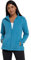 Mountain Warehouse Raso Womens Fleece - Soft Touch Ladies Sweater Top with Full Zip, Microfleece - Best for Daily Use, Outdoors & Travelling Teal Women's Size 14