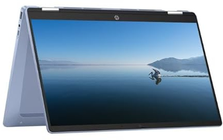 HP 2025 Portable x360 Chromebook, 14'' Convertible FHD IPS Touchscreen, Intel Processor Up to 3.39GHz, 4GB DDR4, 64GB Storage, Super Fast 6th Gen WiFi, Chrome OS, Dale Blue (Renewed)