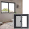 Hausfenster, bündig montiert, horizontal, Schiebefenster für Schuppen, ideal für Innen- und Außenbereich, Wohnmobil, Keller, Flügelfenster, 80 x 70 cm