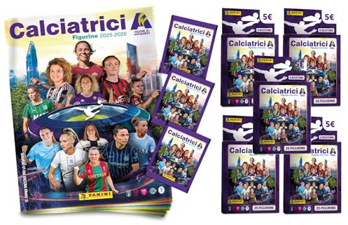 Calciatrici Panini 2025-2026 Super Starter Pack [Album + 28 Bustine]