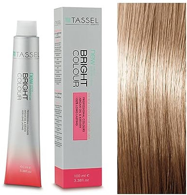 Nº 9.01 Rubio muy Claro Frío - Tinte con Aceite de Argán y Queratina 100 ml - Tassel