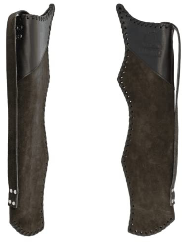 elToro Wild Colorz Swing - Rückenköcher; Robustes Wildleder und attraktive Farben, Köcher als Zubehör für Pfeil und Bogen (Dunkelbraun)