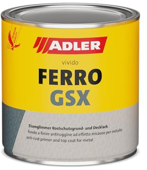 ADLER Ferro GSX Adler Standard Platin Grau innen außen 2,5 l