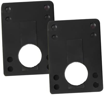 shjxi Skateboard-Hardware, stoßdämpfende Pads, Skateboard-Riser-Pads | Gummipad für Skateboard-Achsen | Vibrationsreduzierung und Hardwareschutz | Ideal für Longboards und Skateboards