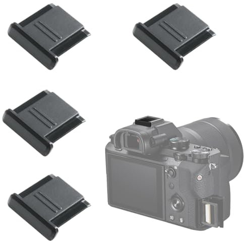 4-teilige Blitzschuhkappe, BS-1 Schutzkappe, Blitzschuh-Schutzkappe, Hot Shoe Cap!