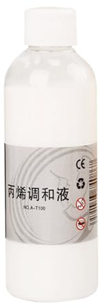 Diluant acrylique | Aide liquide 100 ml | Fournitures artistiques, additifs professionnels pour une finition lisse et uniforme