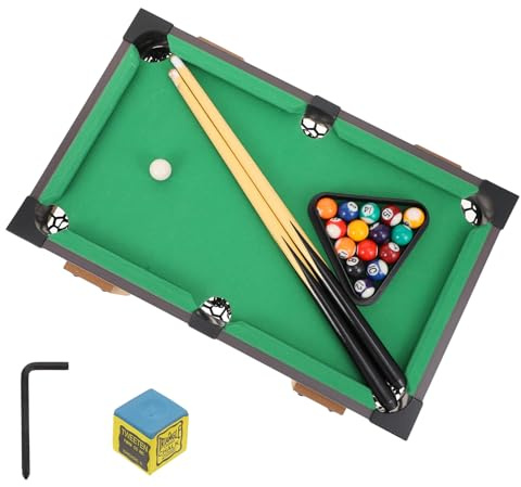 HONITANO Mesa de Billar para 69 Cm, Juego Competitivo de Mesa de Billar Interior, Juguete Educativo Duradero para Padres E Hijos, Actividad Práctica de Coordinación Mano-Ojo
