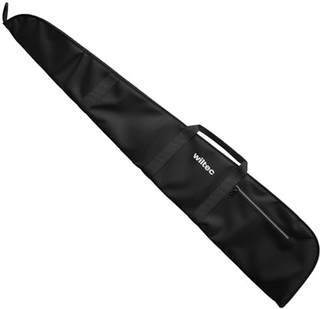 Wiltec Wasserabweisende Gewehrtasche Typ 1 mit Polsterung, Gewehrfutteral mit Reißverschluss, Waffentasche mit robustem Außenmaterial