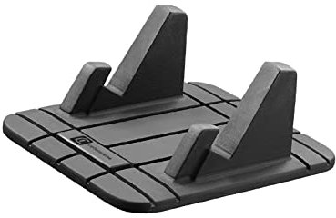 Cellularline | Dash Pad Pro - Universal | Smartphone-Universalhalterung für das Auto aus flexiblem Silikon mit rutschfestem Sockel ohne Kleber und Saugnäpfe - Schwarz