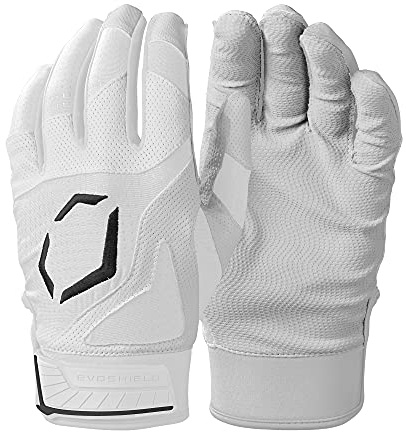EvoShield SRZ-1™ Adult Batting Gloves - White, Medium