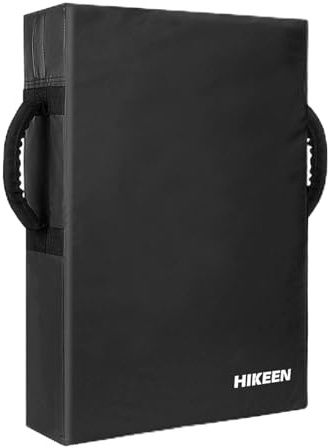 Hikeen Football Blocking Pad Training Equipment Denser Softer Foam Kick Pads for Football, Basketball, Hockey, Lacrosse Tackle Dummy - 24x16 Kick Shield Pad with Handles (1PCS)