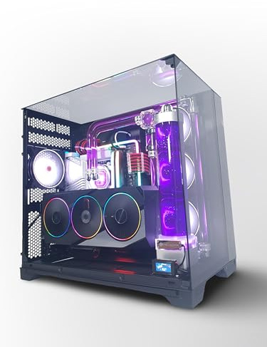 VIXIA High End Custom Watercooled Gaming PC - Intel Core i5 14600K - GeForce RTX 4060 Elite DDR6X 8GB - DDR5 32GB 6000MHz - PCIe4.0 M.2 NVME 1TB - Black - VXS-30B