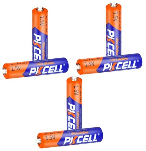 6-Pack AAAA 1.5V Alkaline Batteries – Compatible with Surface Pen, Stylus, Flashlights & More – LR61 E96 MN2500 Ultra Long Life