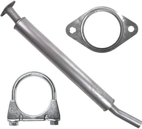 POLMOstrow Auspuff Vorschalldämpfer für Ford Focus 3 III MK3 1.6 Fließheck, Kombi 2011-06.2014