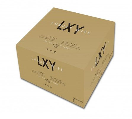 Toallita de Té Verde de Tejido Luxury Wipe (Caja 200 Toallitas)