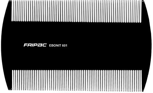 Fripac-Medis Lendrera de Ebonita con Dientes Finos - 1 Unidad