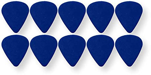 12 Stück DKB Gitarren Plektren 0,71 mm Picks Pleks Plektrum Blau Musik Zubehör