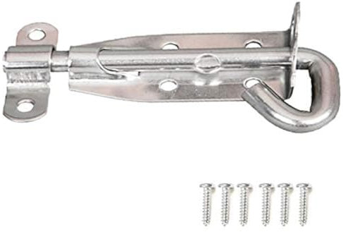 iPEAK Padbolt Lock, Heavy Duty Strong Sturdy Sliding Lock Pad Bolt Ideal for Shed Doors, Garden Gates Patio Outhouse Doors (143mm / 5.62 Inch)