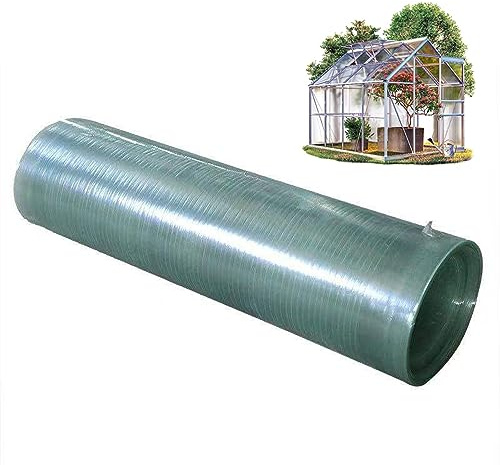 Láminas de Policarbonato Placas para Techos,Toldo Cubierta de Policarbonato Transparentes a Prueba de Lluvia,para Reemplazar o Instalar en Garajes,Marquesinas,Invernaderos (1.2x6m)