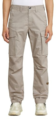 G-STAR Men's Core Regular Cargo Pants, Multicoloured (Toggee/Milk Dobby D24309-d921-h062), 36 W/38 L