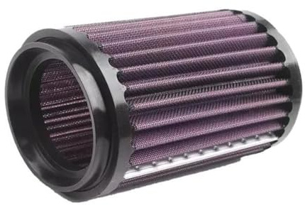 Kacepar Filtro dell'aria per moto, filtro aria per moto, filtro di aspirazione compatibile con Ducati 696 Monster 2009-2014, viola