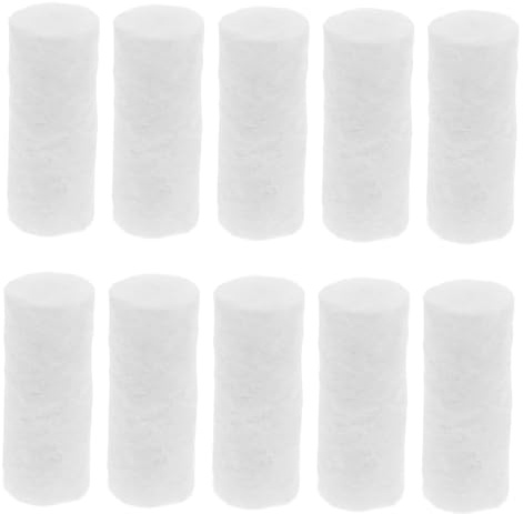 ifundom Lot de 10 Allume-feu en Coton pour Camping Et Cheminée Extérieure, Bâtonnets Cotton Doux, Allumage Rapide, Portable Et Multifonction pour Feu De Camp Et Barbecue